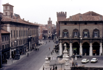 1981年のフェッラーラ旧市街