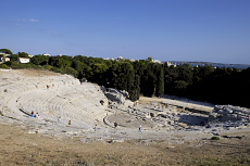 考古学地区ギリシャ劇場