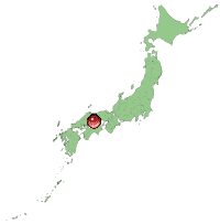 日本地図上の位置